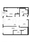 2 Bedroom Floor Plan
